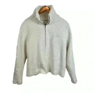 Cruisewear & Co size M chenille zip front jacket w/ Alaska embroidered o…